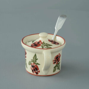 Poppy Mustard Pot
