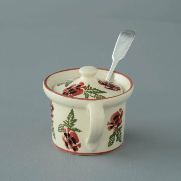 Poppy Mustard Pot