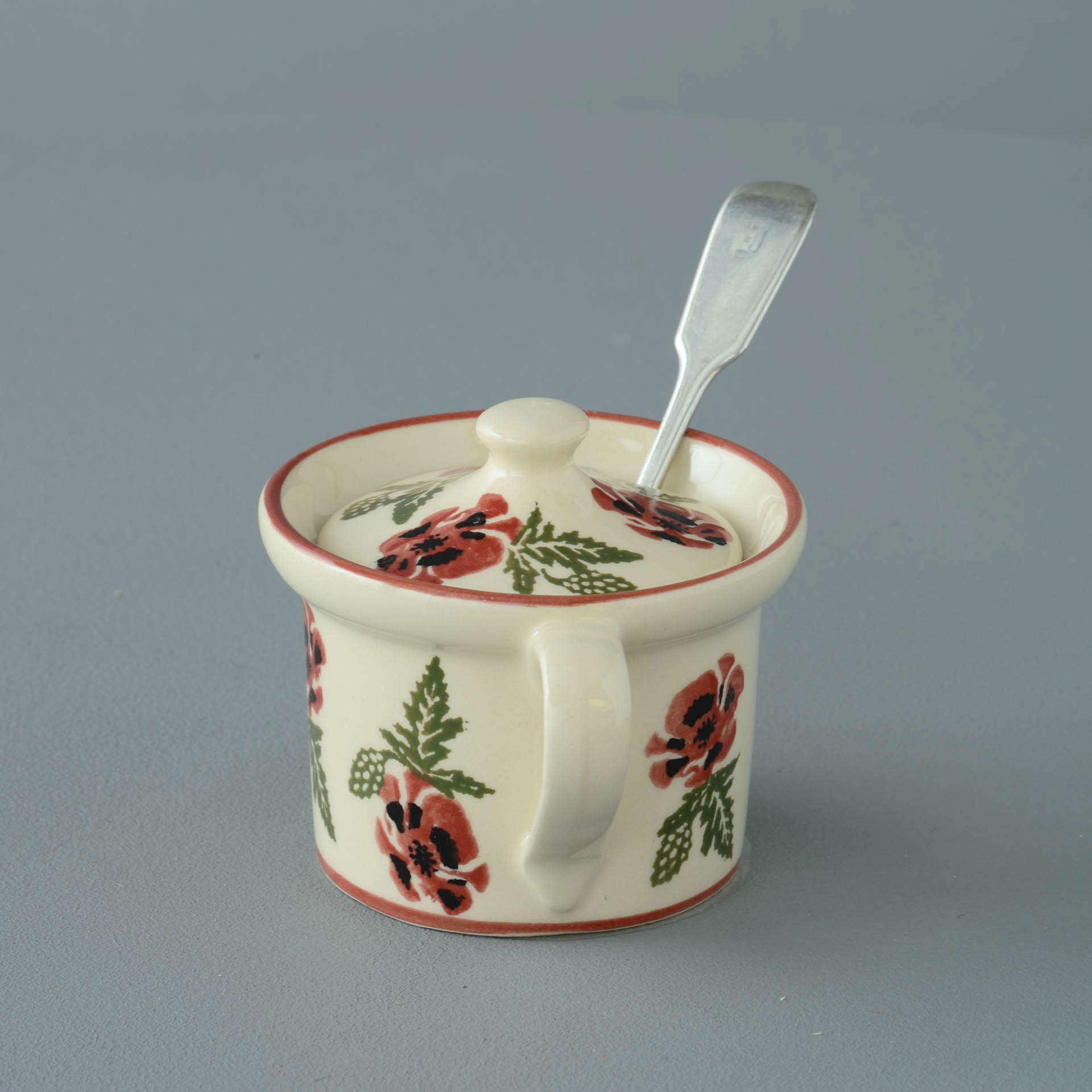 Poppy Mustard Pot