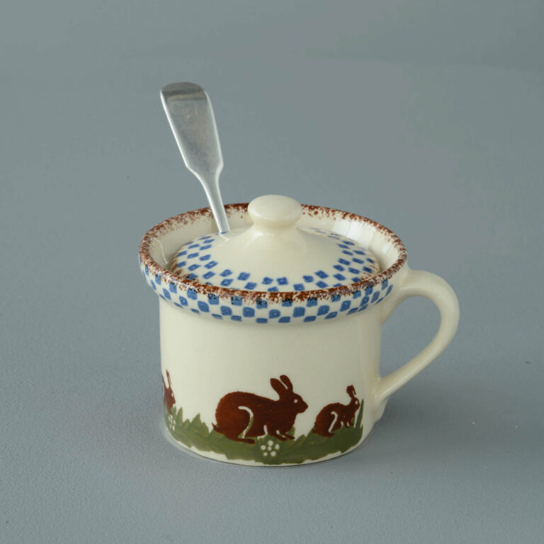 Rabbit Mustard Pot