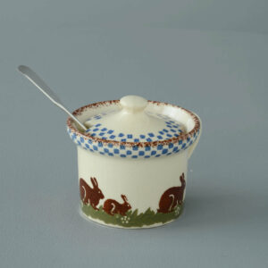 Rabbit Mustard Pot