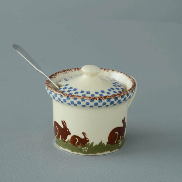 Rabbit Mustard Pot