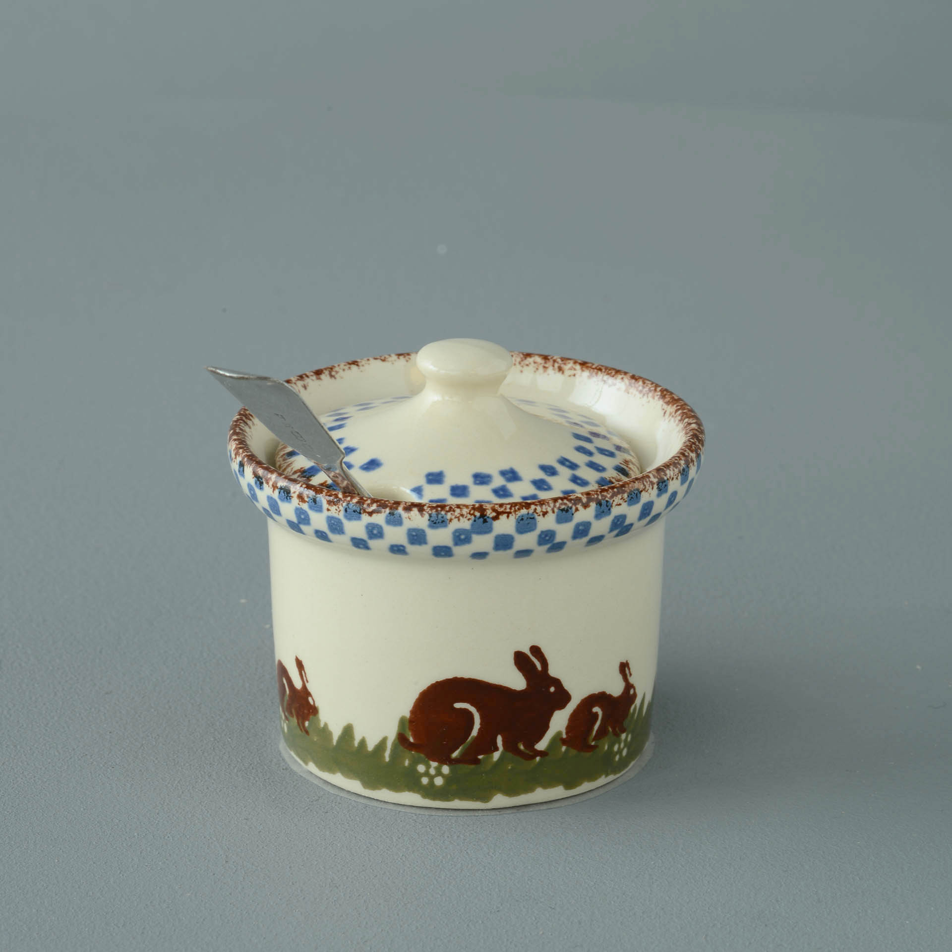 Rabbit Mustard Pot