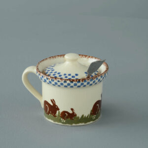 Rabbit Mustard Pot