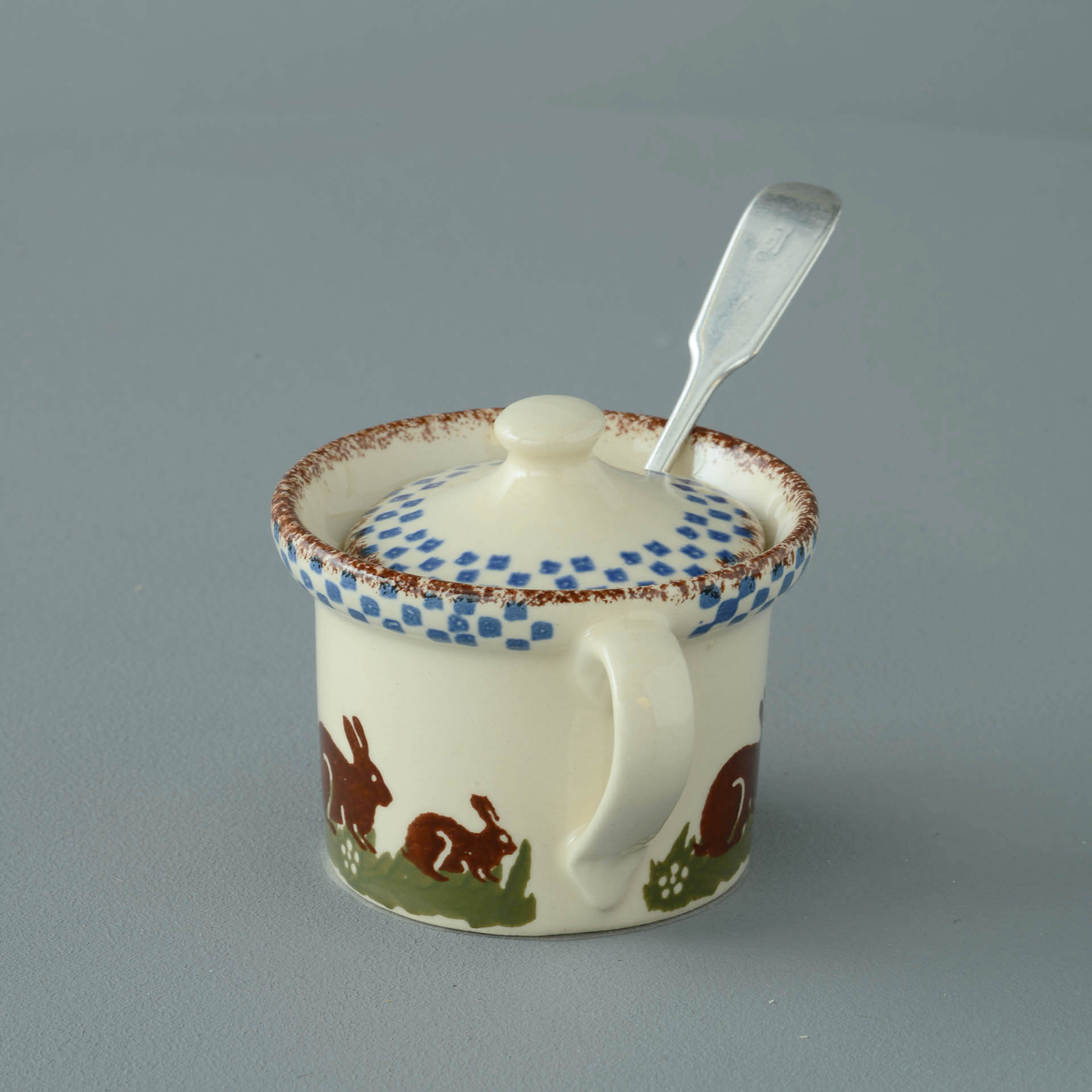 Rabbit Mustard Pot
