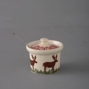 Reindeer Mustard Pot