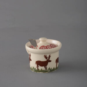 Reindeer Mustard Pot