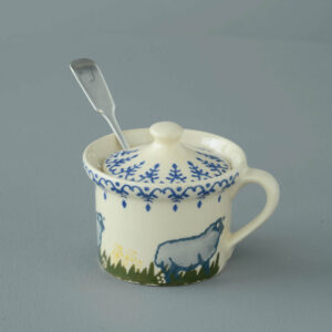 Sheep Mustard Pot