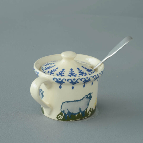 Sheep Mustard Pot