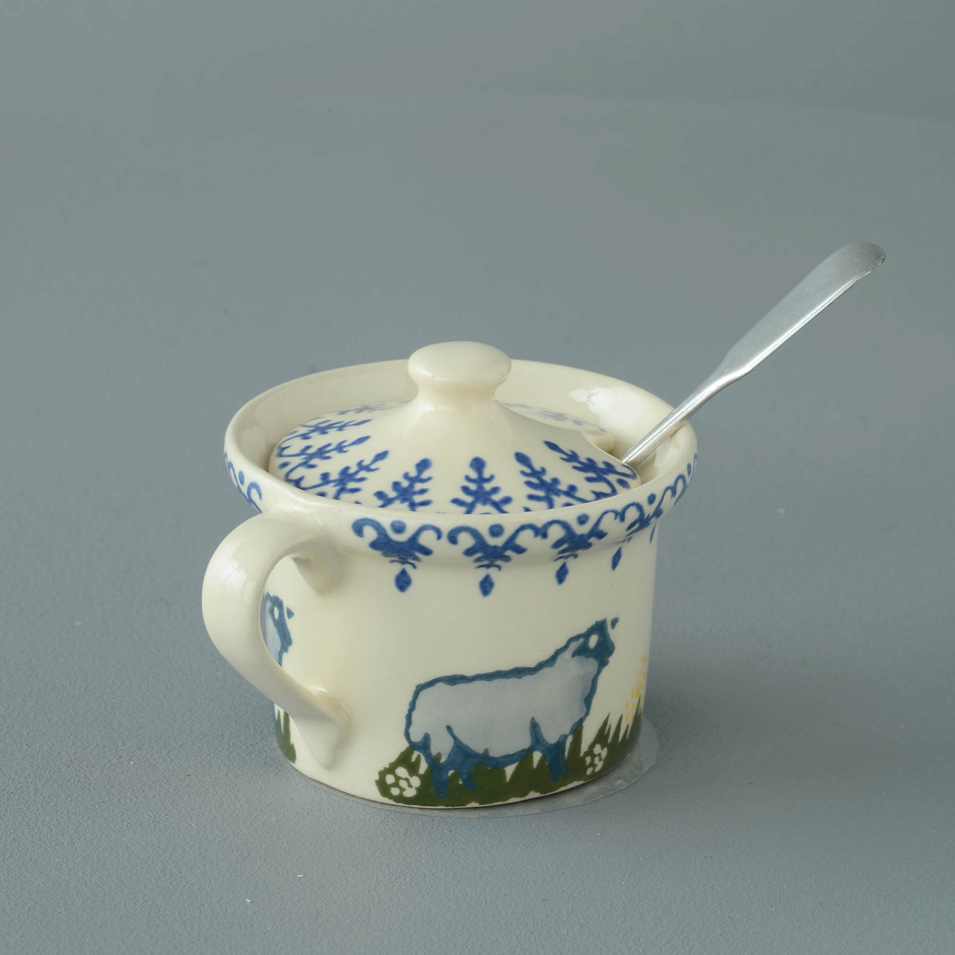 Sheep Mustard Pot