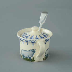Sheep Mustard Pot