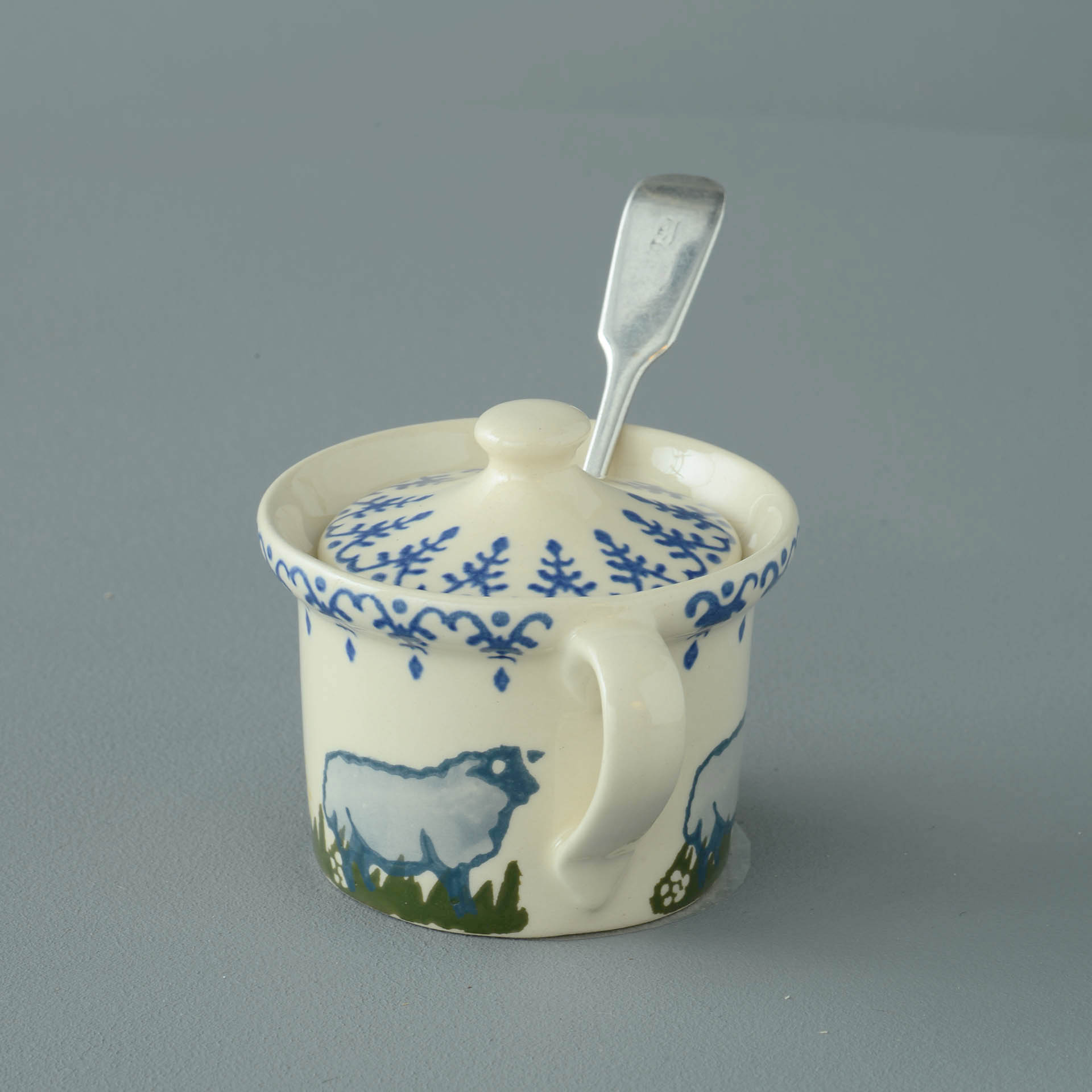 Sheep Mustard Pot