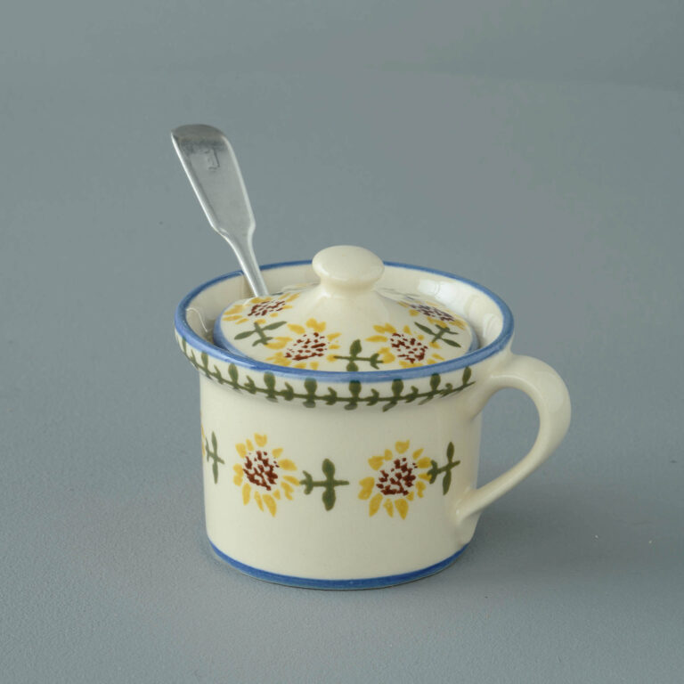 Sunflower Mustard Pot