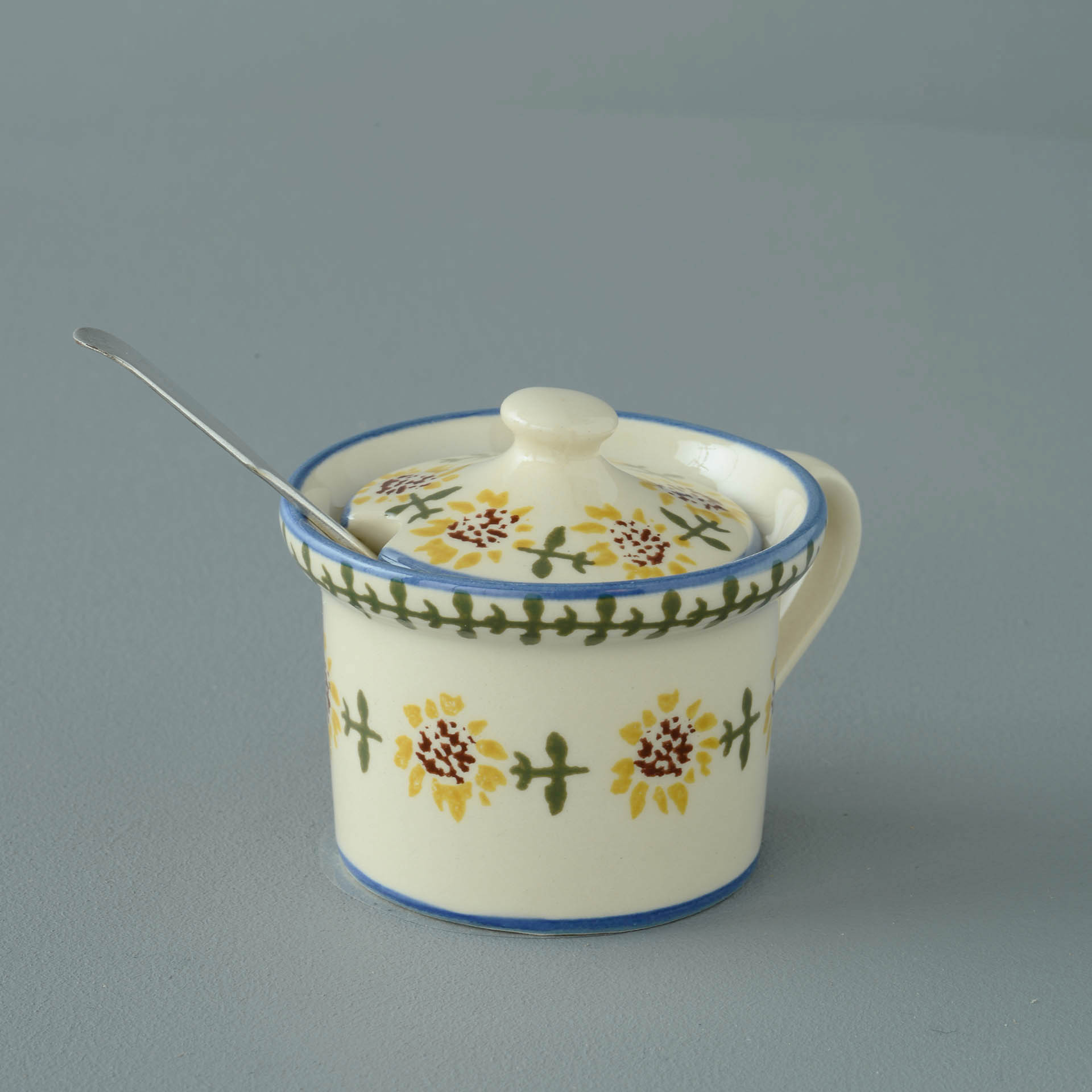 Sunflower Mustard Pot