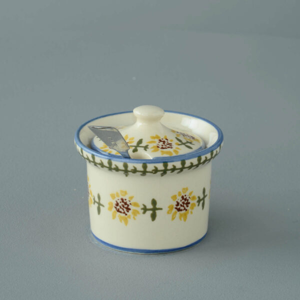 Sunflower Mustard Pot