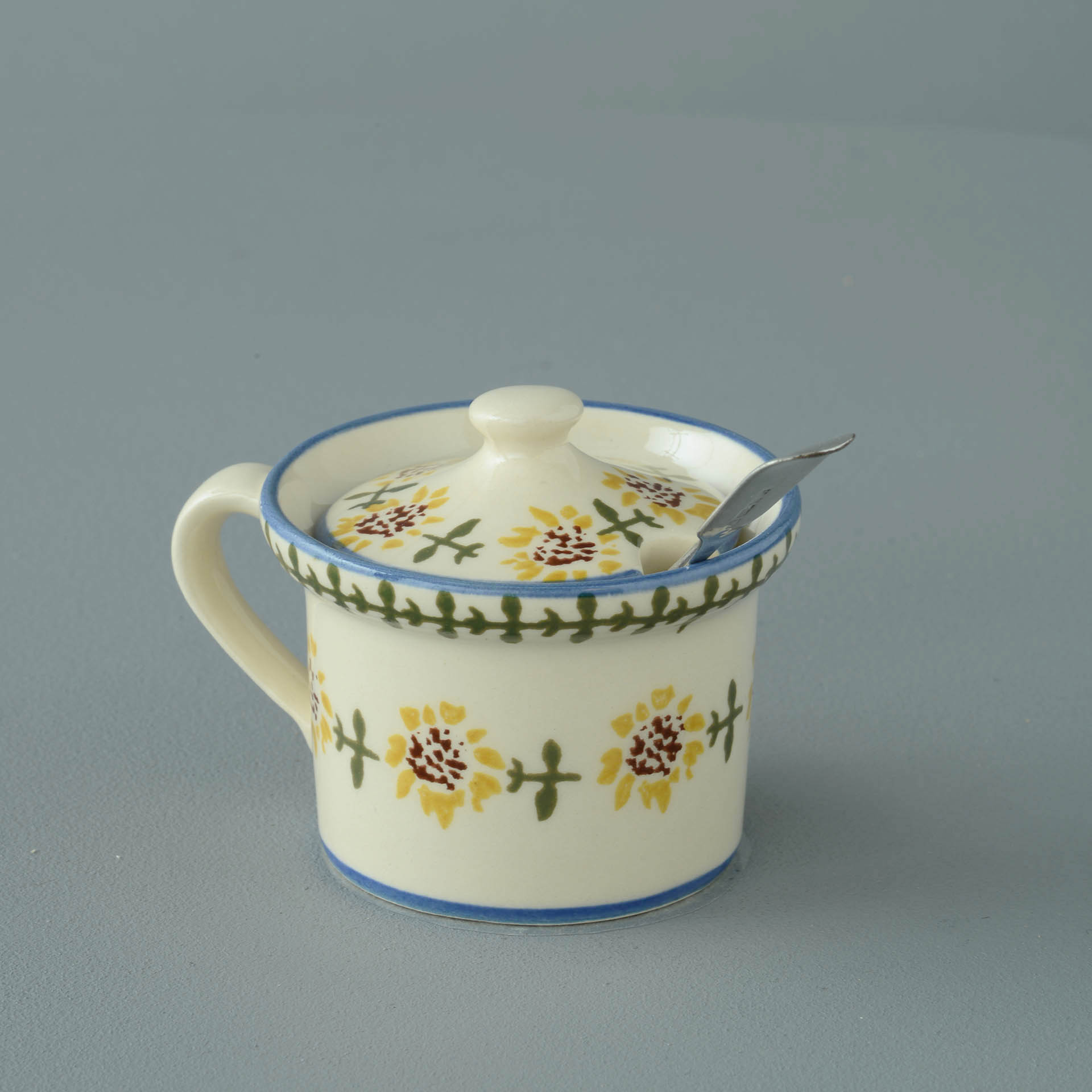 Sunflower Mustard Pot