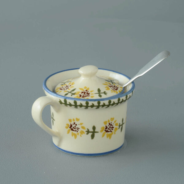 Sunflower Mustard Pot