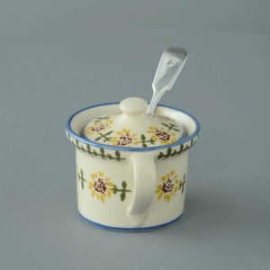 Sunflower Mustard Pot