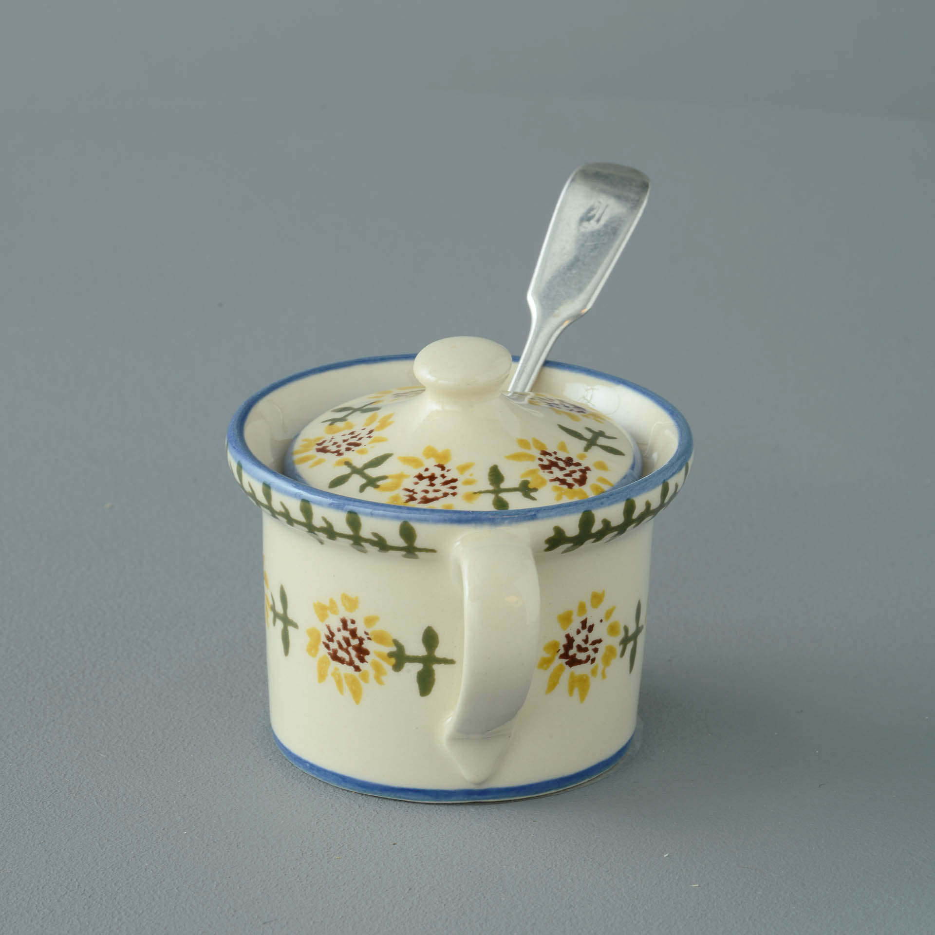 Sunflower Mustard Pot