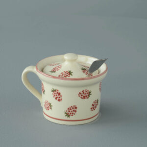 Raspberry Mustard Pot