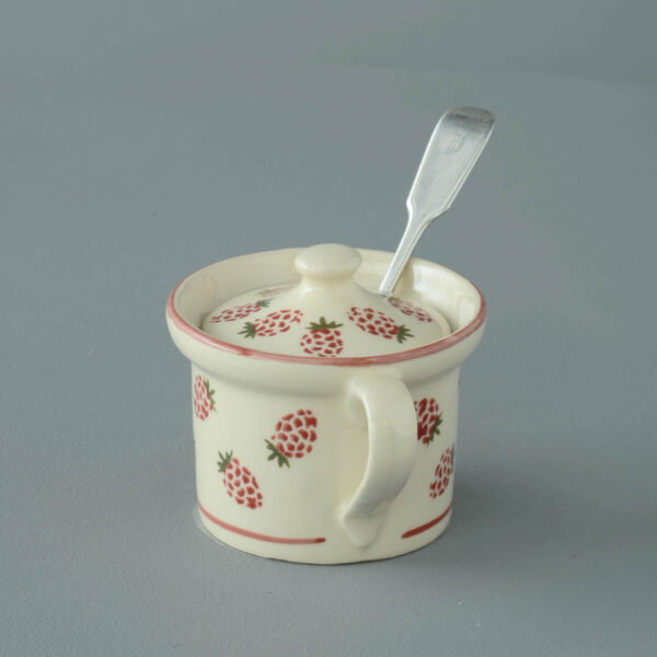Raspberry Mustard Pot
