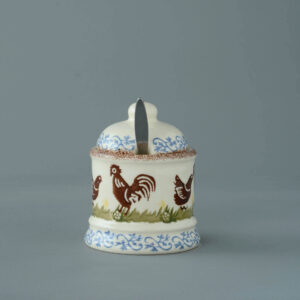 Cock & Hen Jam Pot