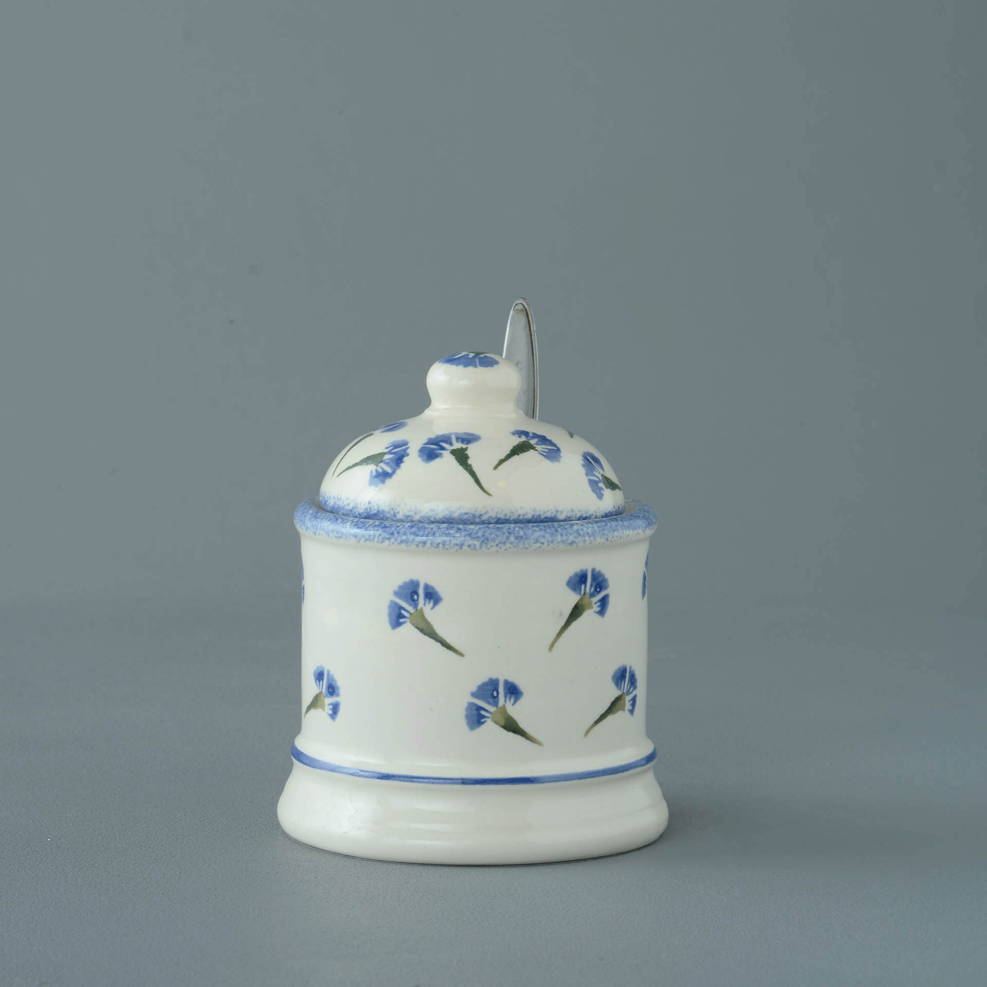 Cornflower Jam Pot