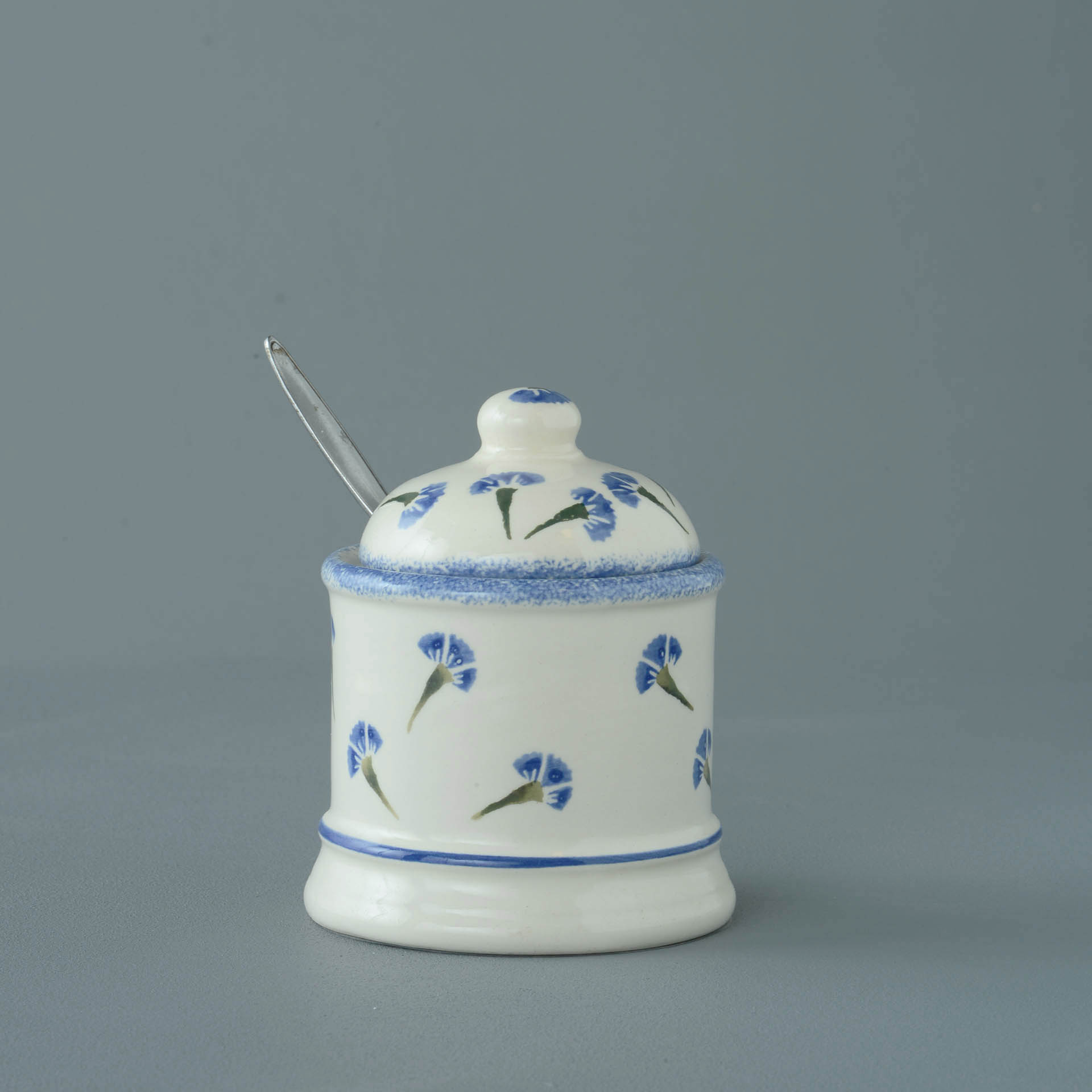 Cornflower Jam Pot