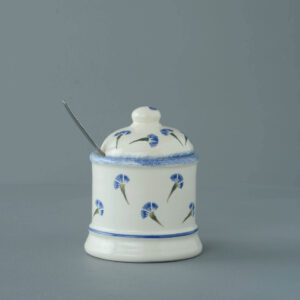Cornflower Jam Pot