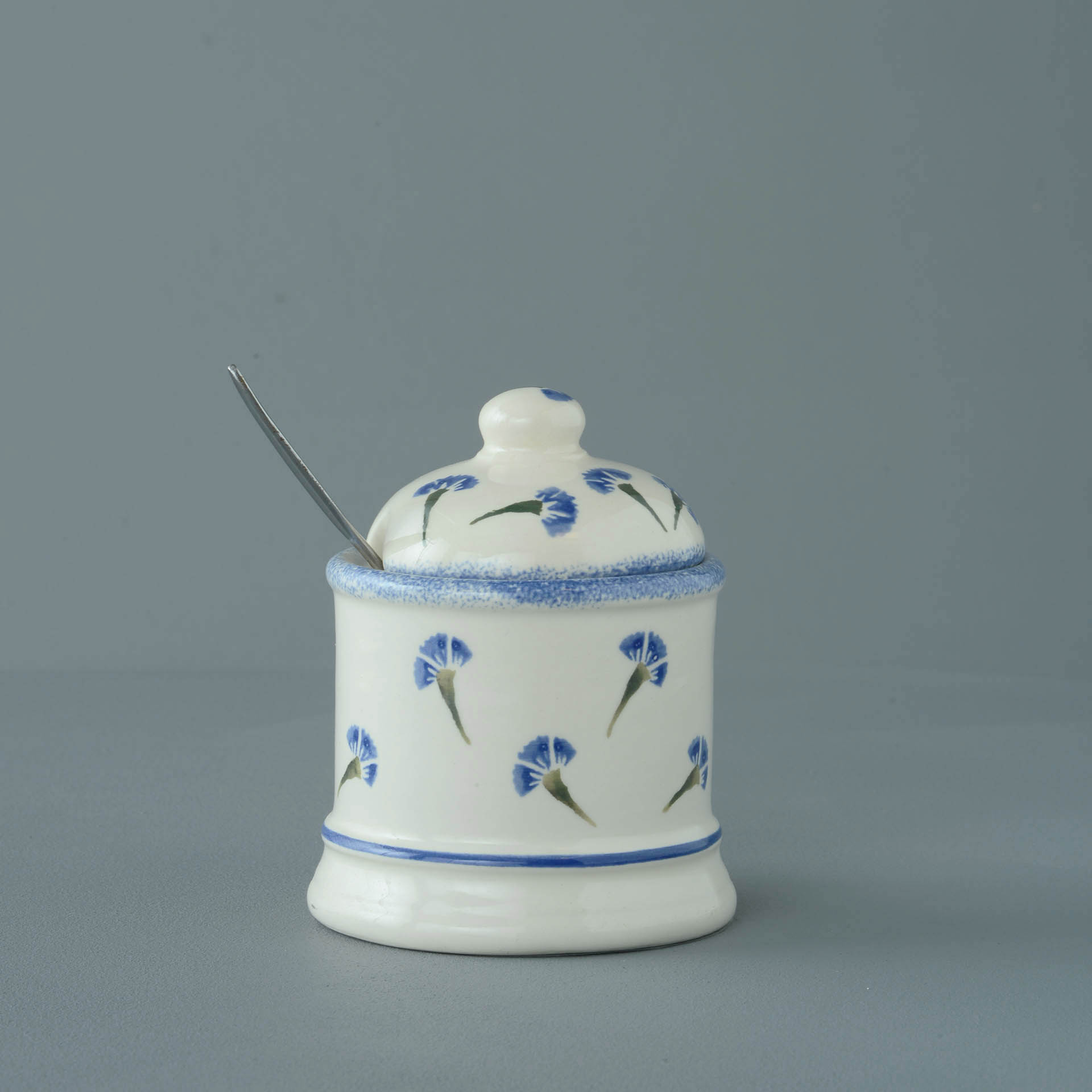 Cornflower Jam Pot