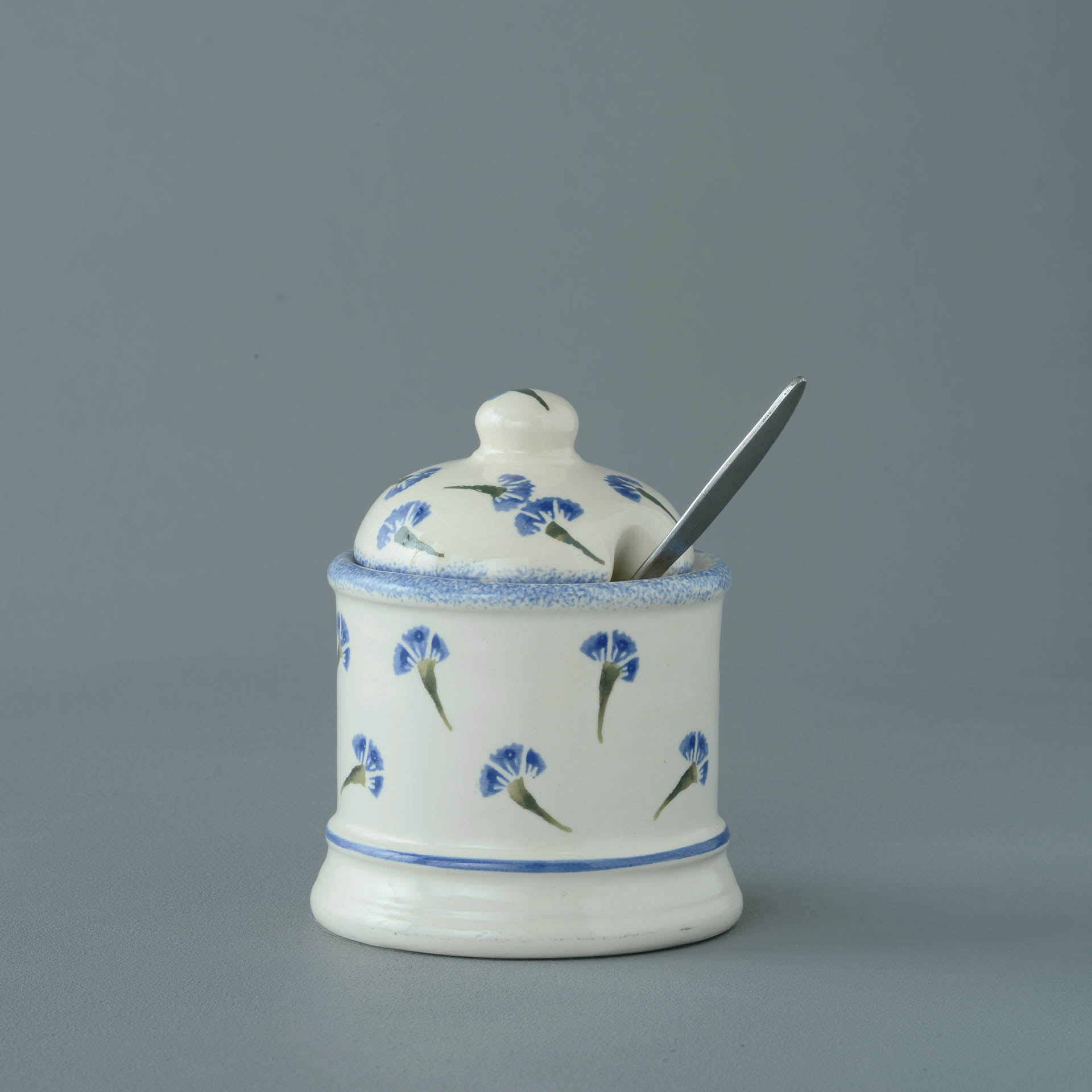 Cornflower Jam Pot