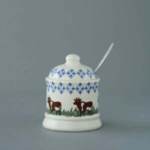 Cow Jam Pot