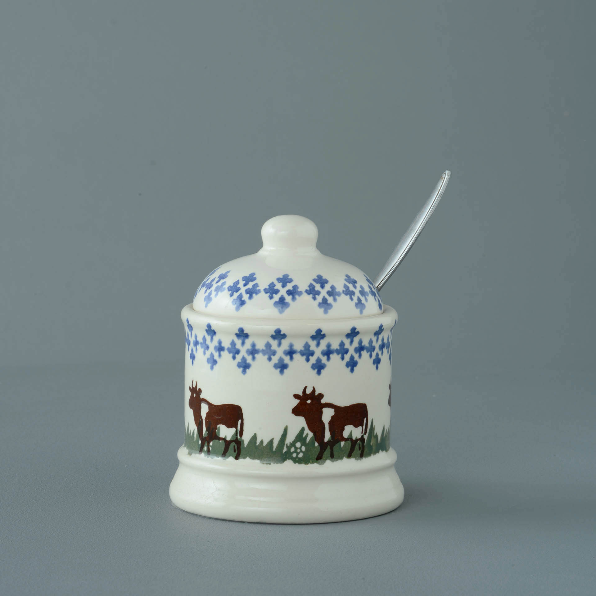 Cow Jam Pot