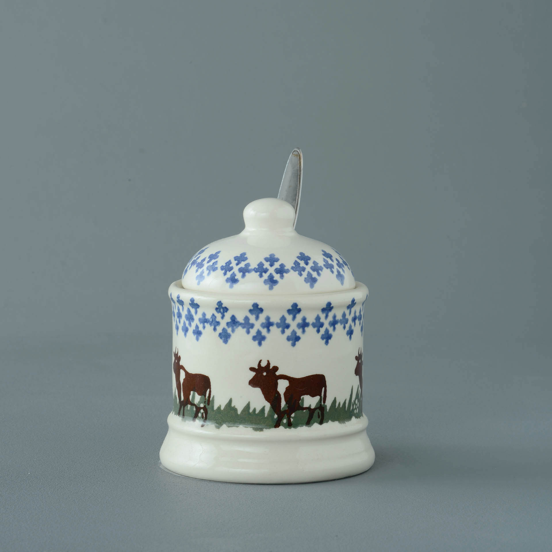 Cow Jam Pot