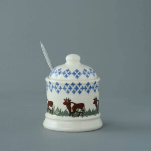 Cow Jam Pot