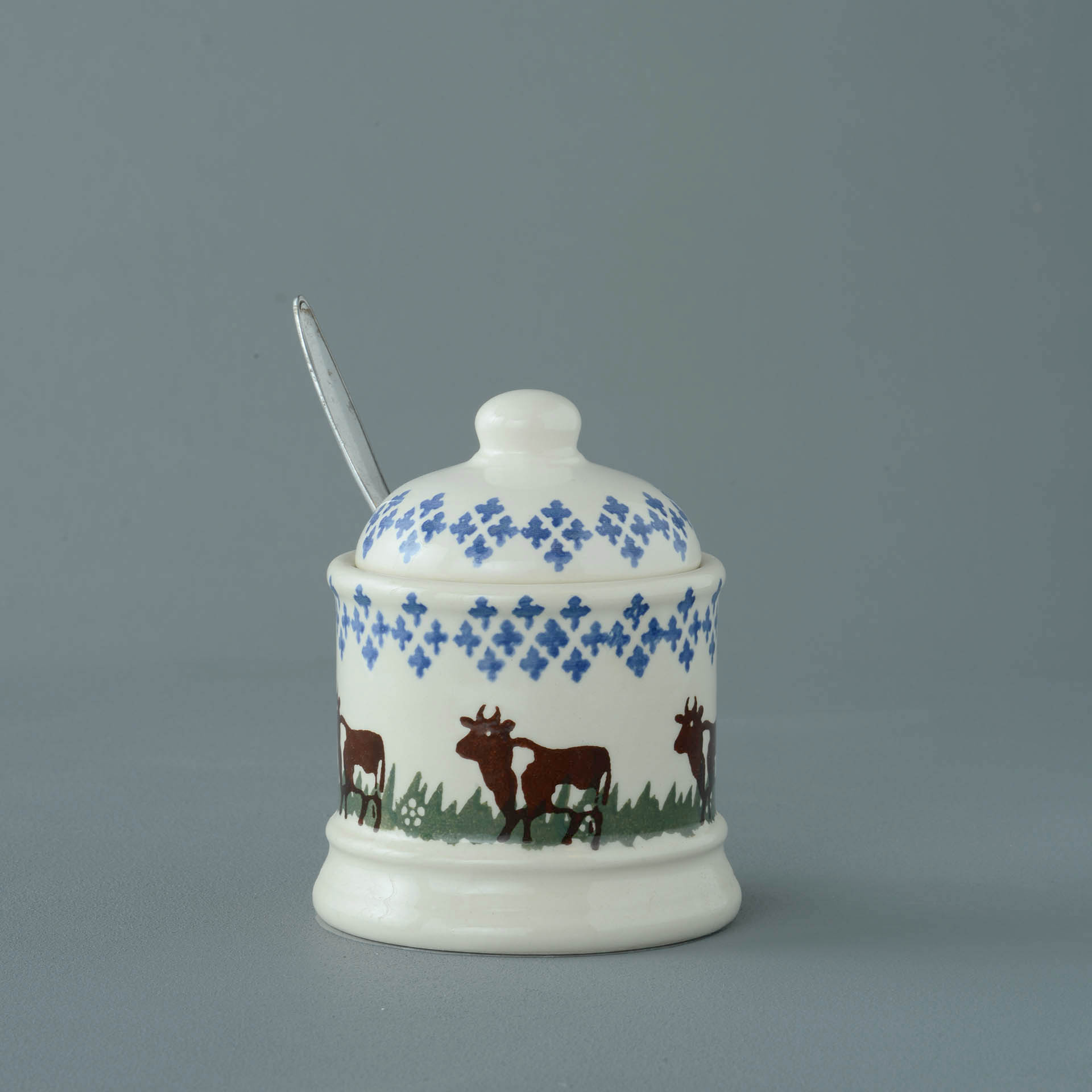 Cow Jam Pot