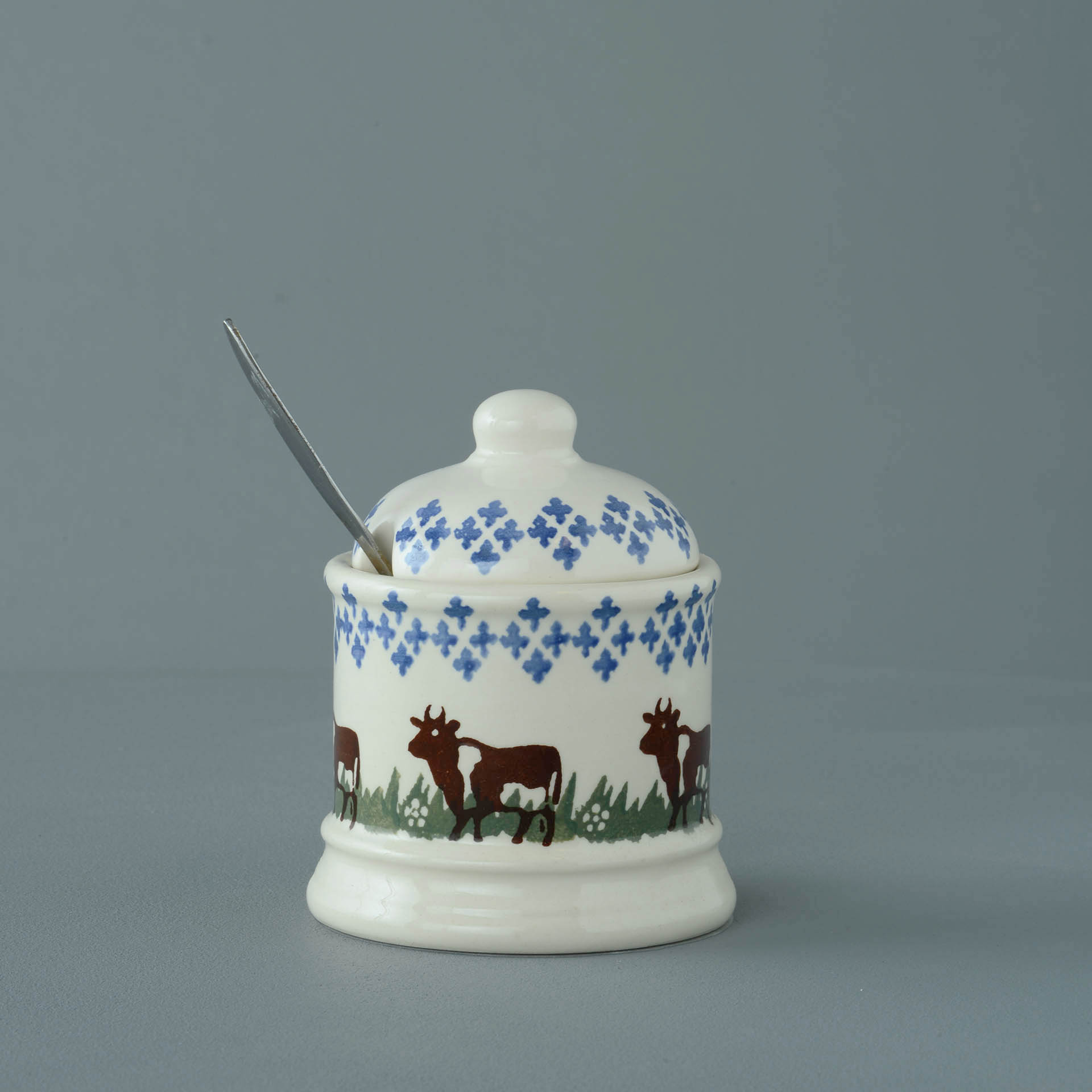 Cow Jam Pot