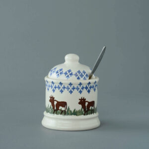 Cow Jam Pot