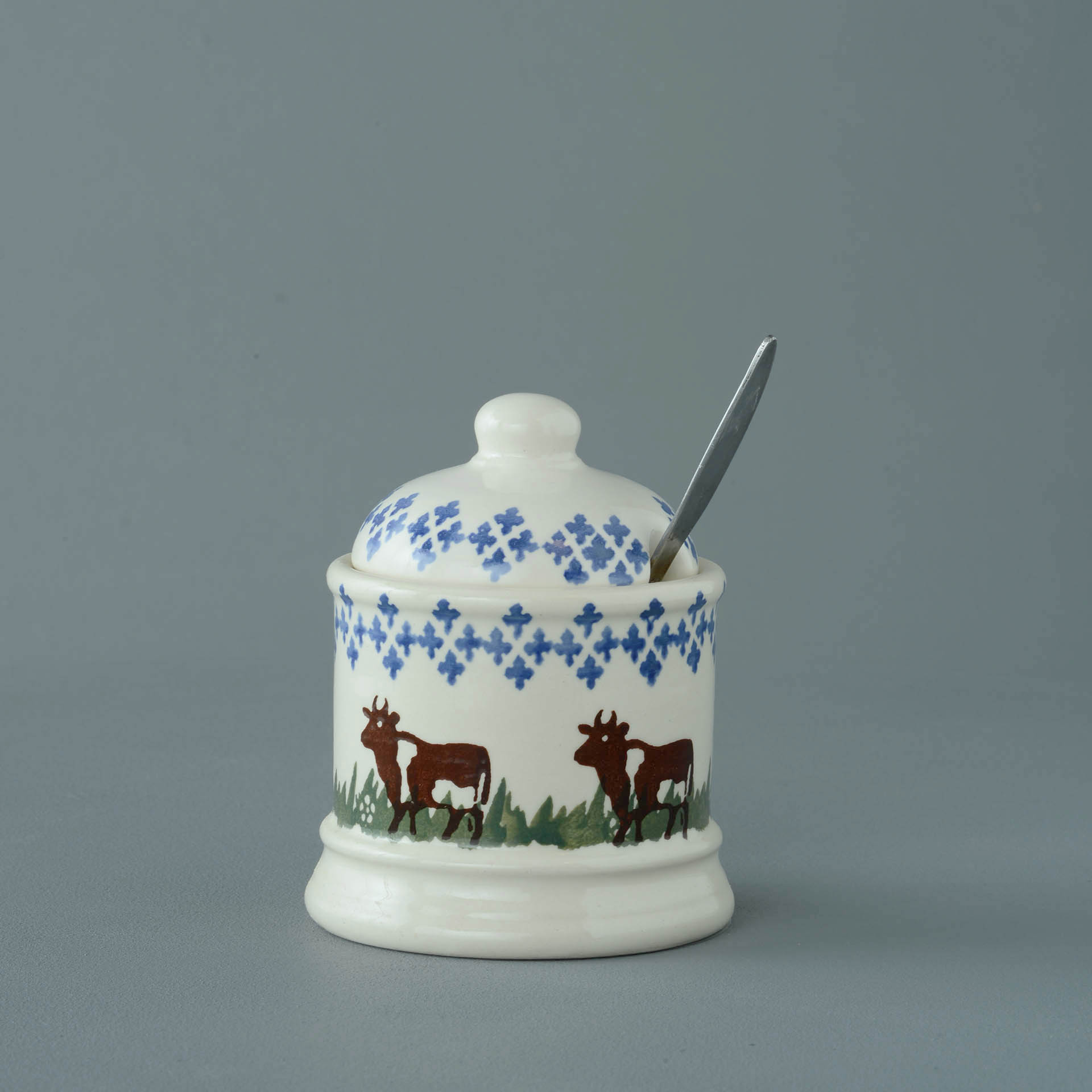 Cow Jam Pot