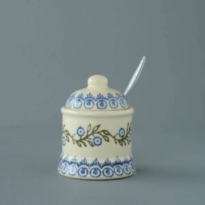 Floral Garland Jam Pot