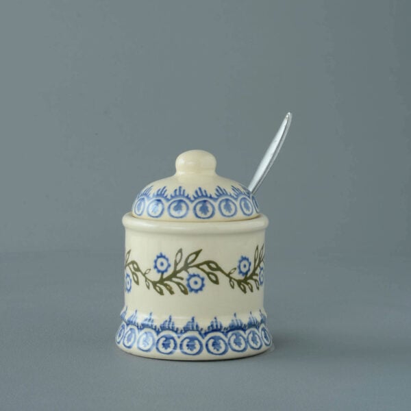 Floral Garland Jam Pot