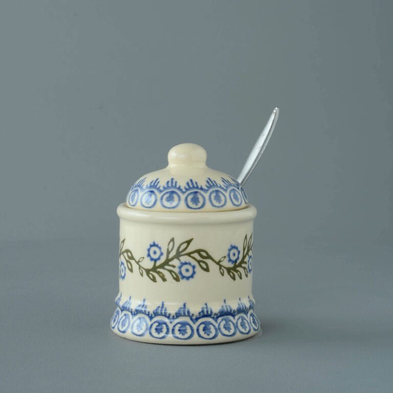 Floral Garland Jam Pot