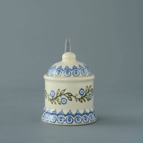 Floral Garland Jam Pot