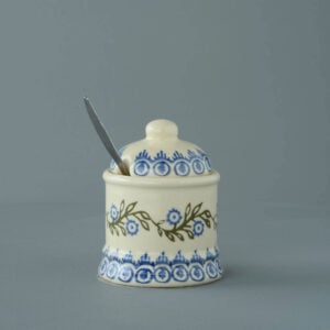 Floral Garland Jam Pot