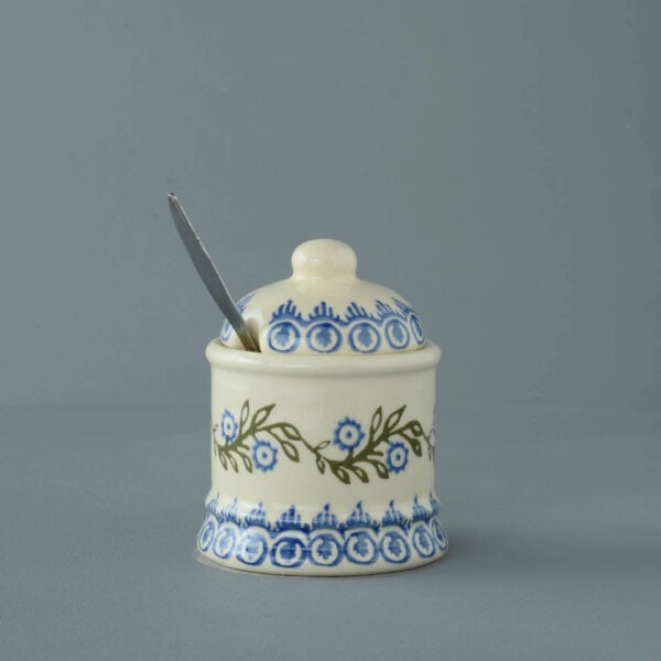 Floral Garland Jam Pot