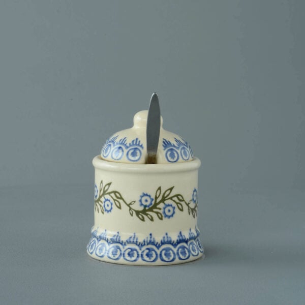 Floral Garland Jam Pot