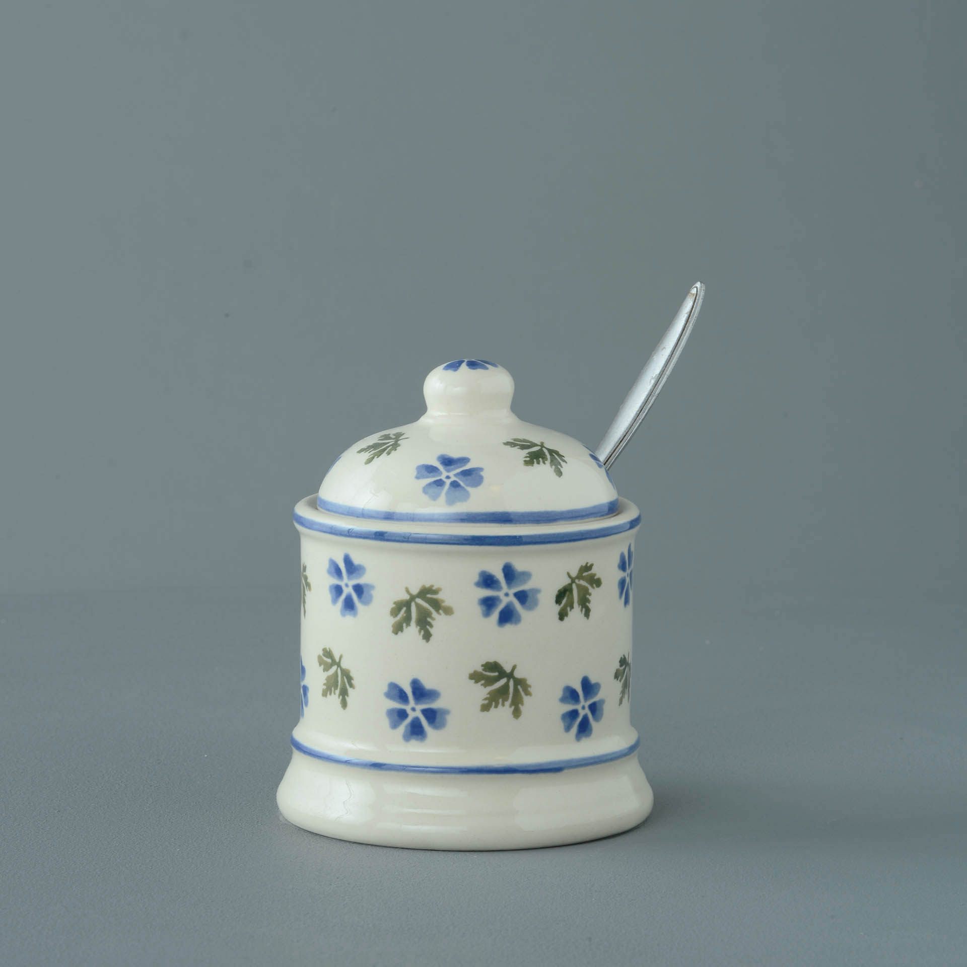 Geranium Jam Pot
