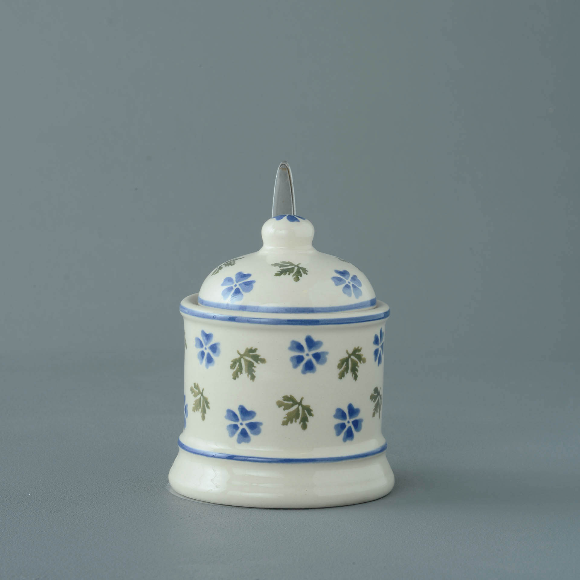 Geranium Jam Pot