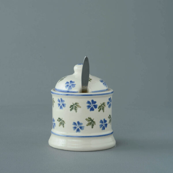 Geranium Jam Pot