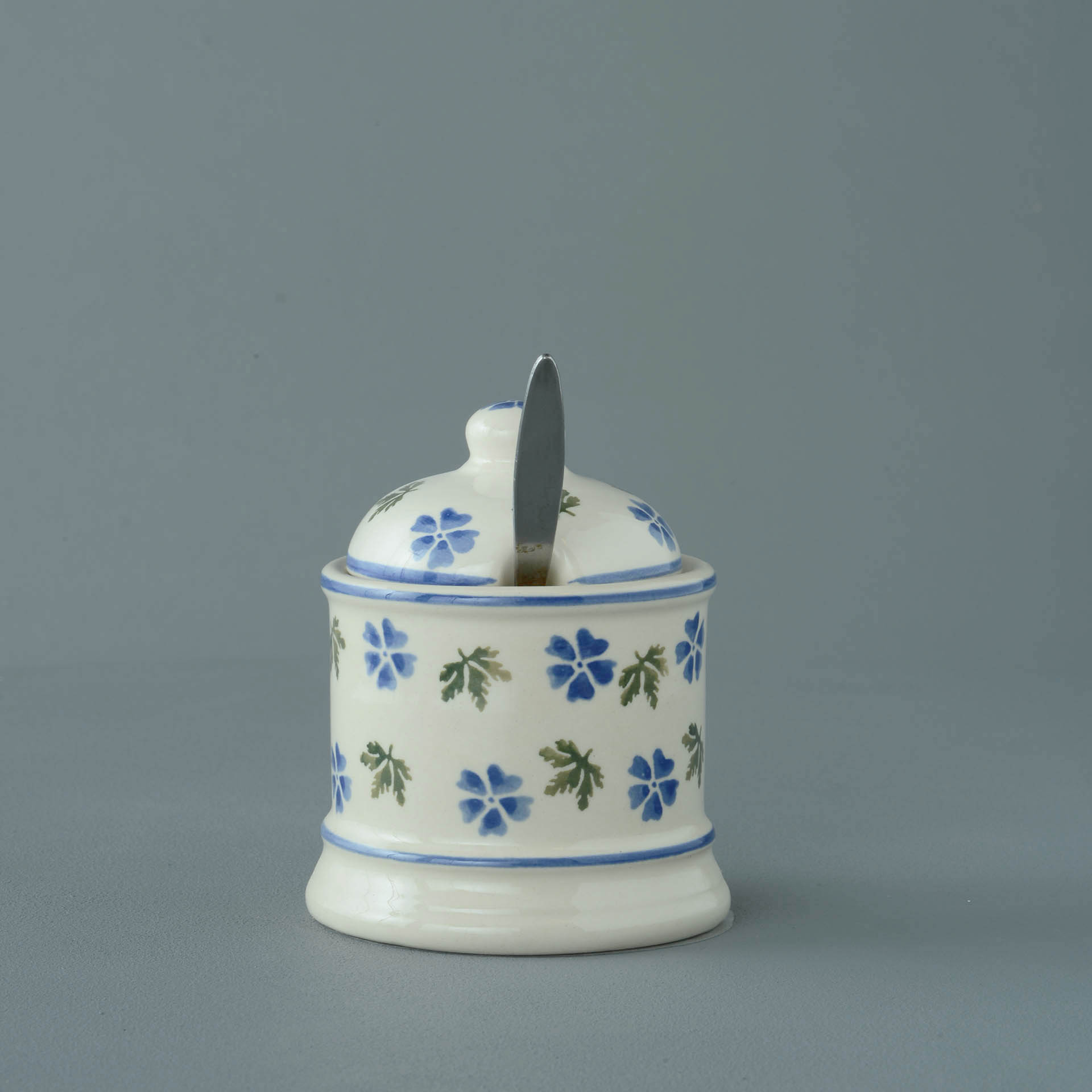 Geranium Jam Pot